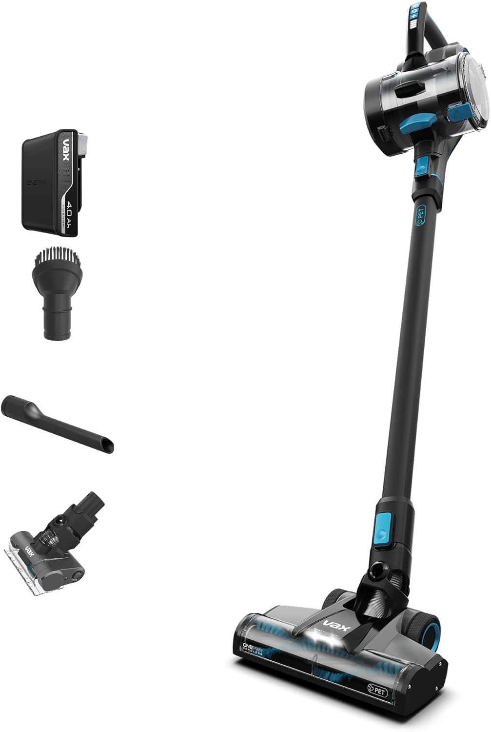 Vax Blade 4 Pet Cordless Stick Vacuum Cleaner, 45 mins, CLSV-B4KP