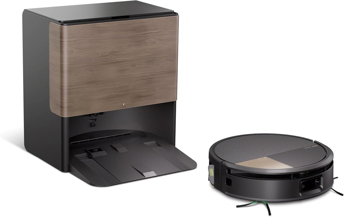 iRobot Roomba Max 705 Combo Robot Vacuum & Mop + AutoWash Dock – Extending self-cleaning Roller Mop, Retractable Cover, Dual Brushes, Self-empties, Heat-Washes & Dries, Avoids Obstacles