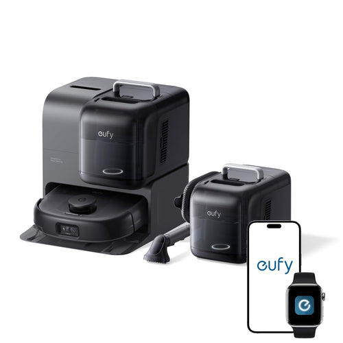 eufy C28 Omni, Robot Vacuum Cleaner with Mop,HydroJet Self Clean Roller Mop