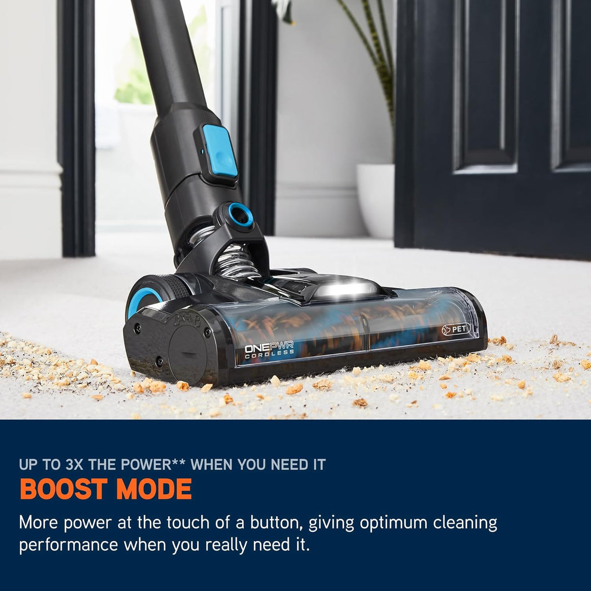 Vax Blade 4 Pet Cordless Stick Vacuum Cleaner, 45 mins, CLSV-B4KP