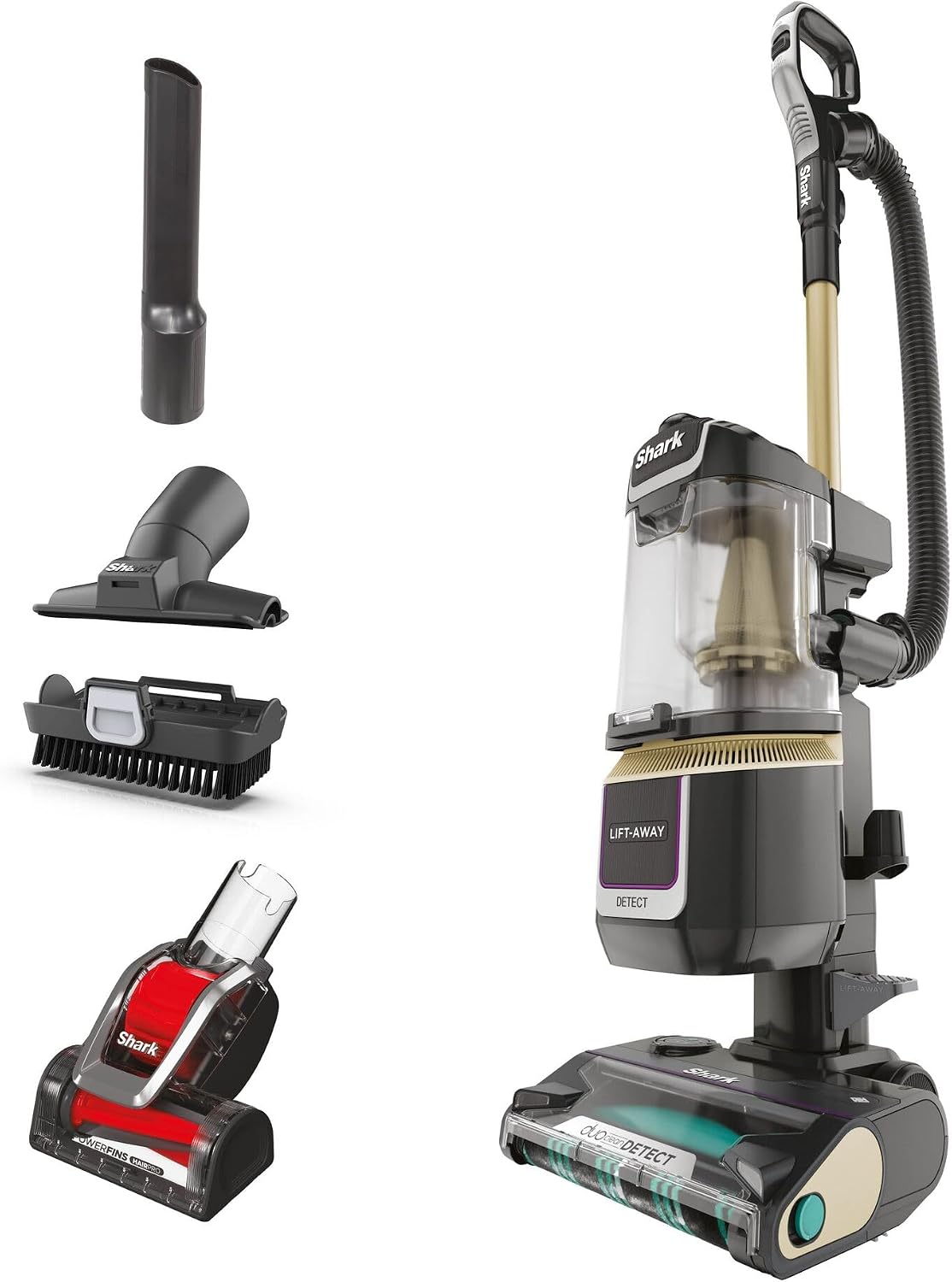 Shark Detect Corded Upright Vacuum Cleaner, LA450UKTBK