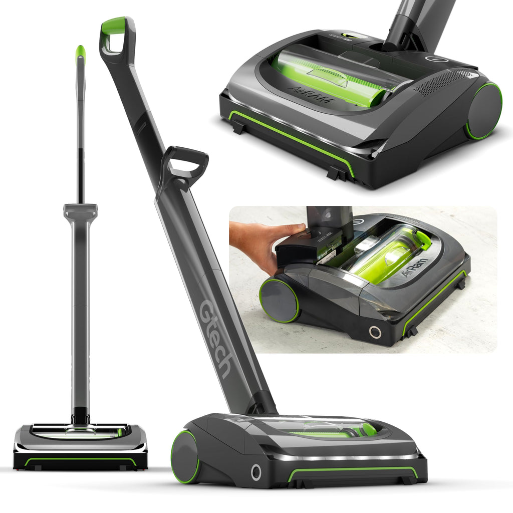 Gtech AirRAM MK2 K9 | Lightweight Cordless Vacuum Cleaner | Reinforced with Aluminium | 22V Li-ion Battery 40 Mins Runtime