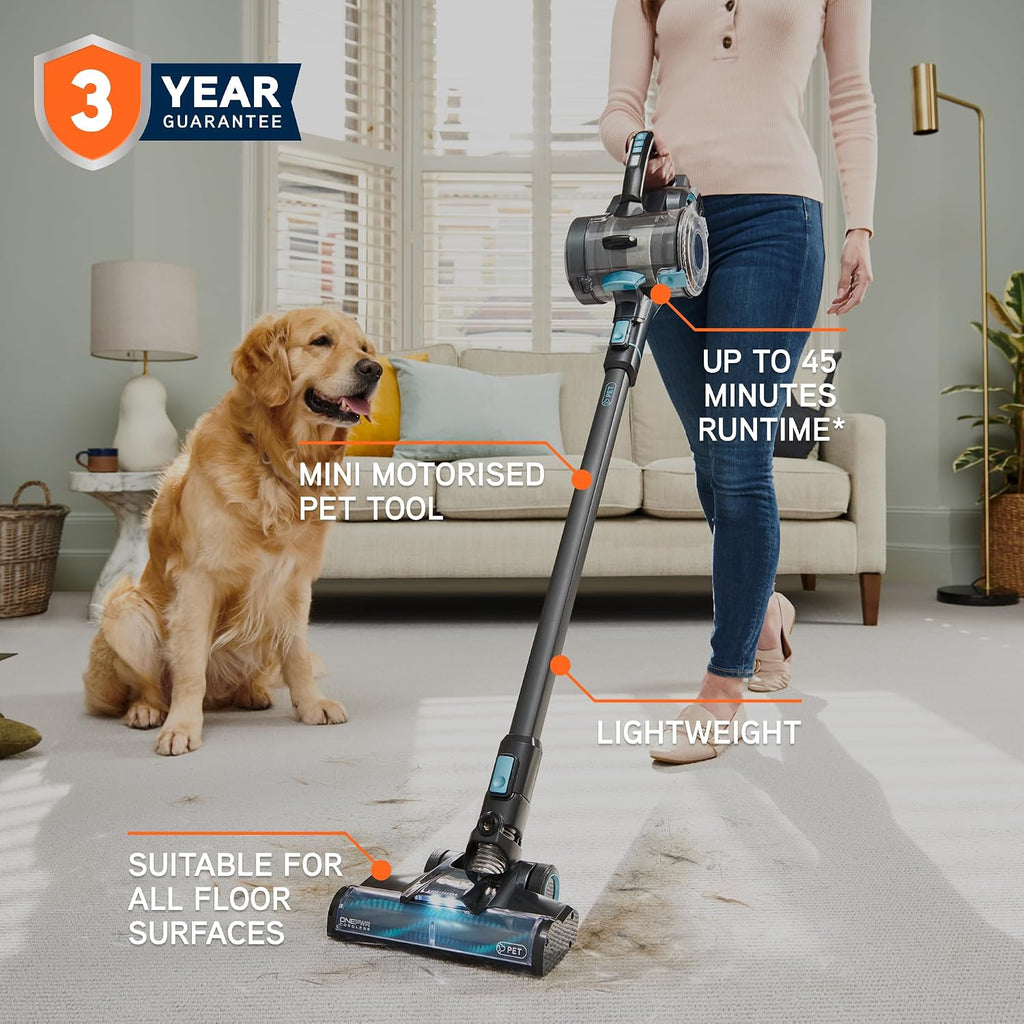 Vax Blade 4 Pet Cordless Stick Vacuum Cleaner, 45 mins, CLSV-B4KP