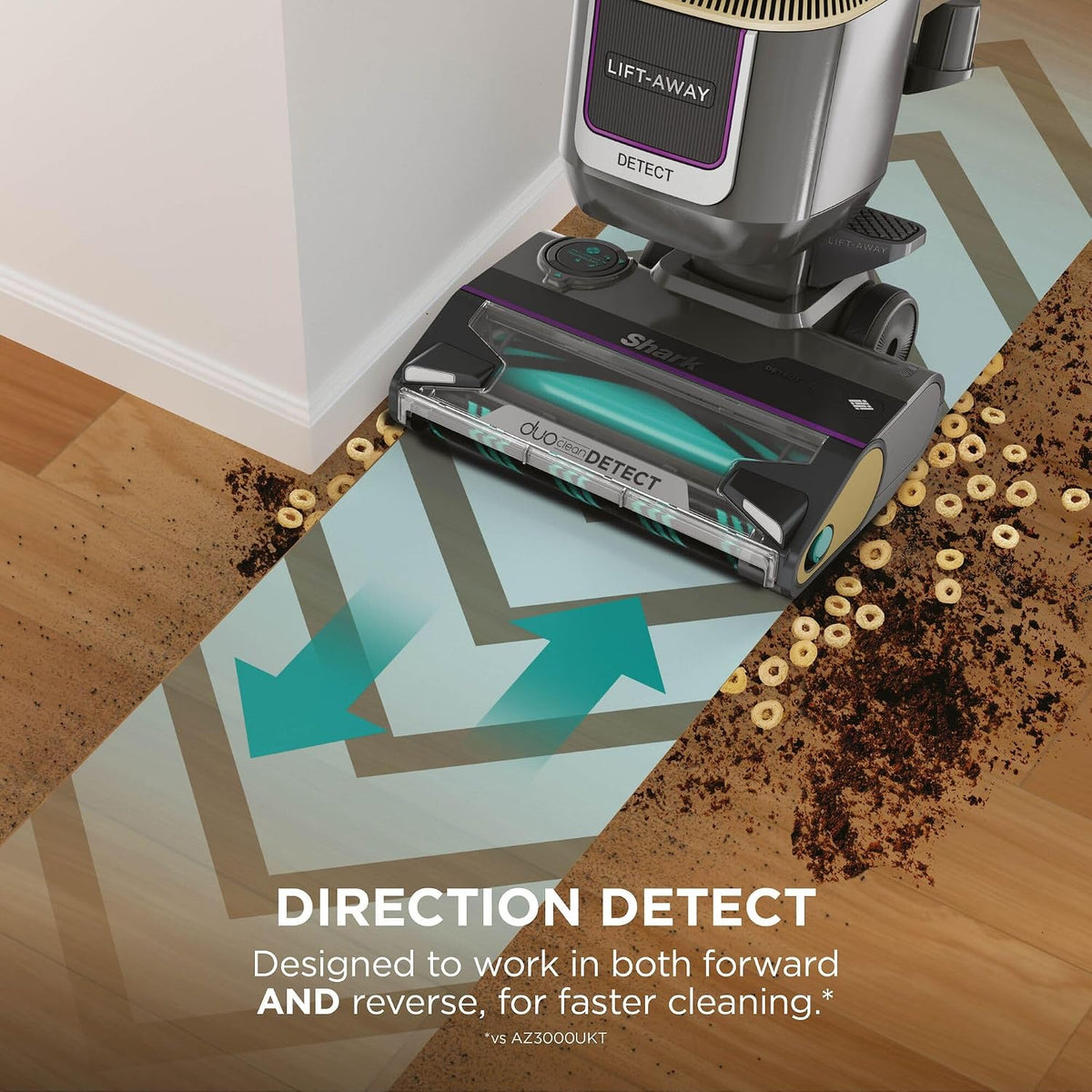 Shark Detect Corded Upright Vacuum Cleaner, LA450UKTBK